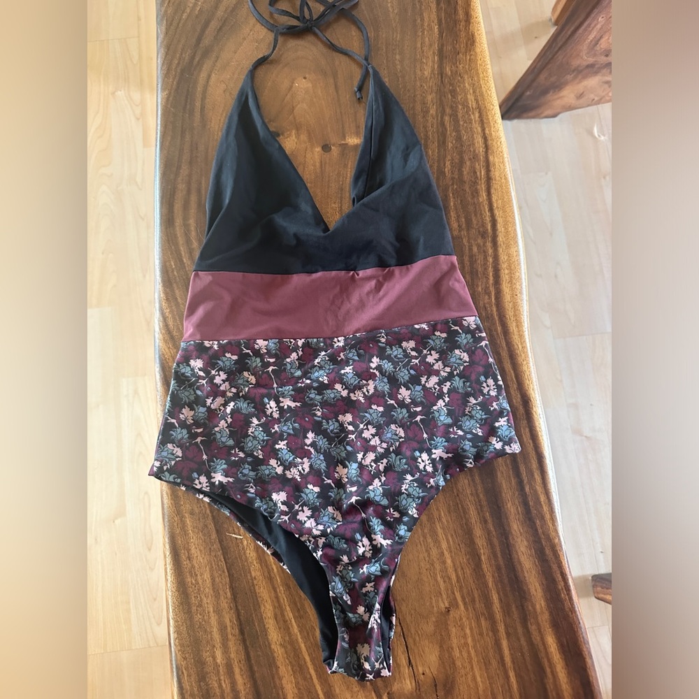 Small Multicolored and Reversible One Piece